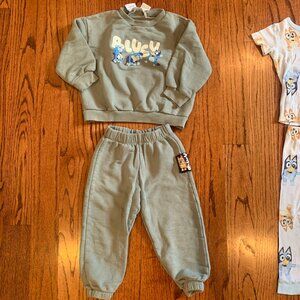 Bluey Zara Sweatsuit | Size 4 Years